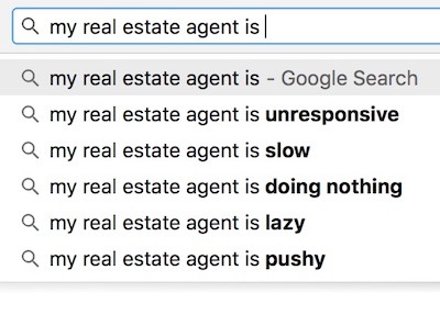 My agent is lazy